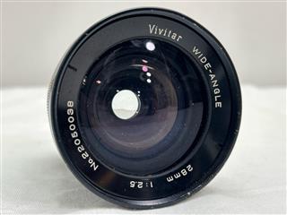 Vivitar Wide-Angle 28mm f/2.5 No. 22050038 Minolta SR mount